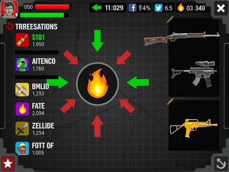 Zombie Deluge Frenzy gameplay screenshot